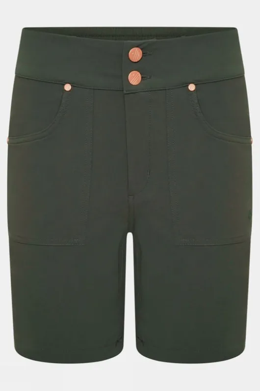 Acai Womens Mid Length Trek Shorts