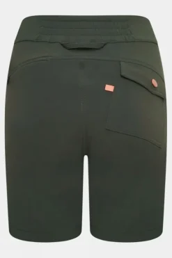 Acai Womens Mid Length Trek Shorts