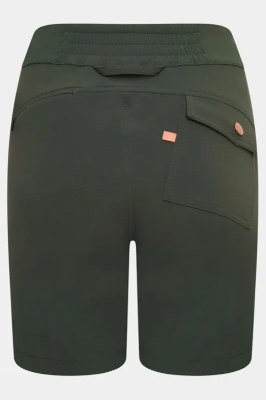 Acai Womens Mid Length Trek Shorts