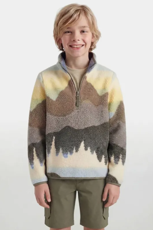 Ayacucho Kids Randy Quarter Zip Sherpa Fleece