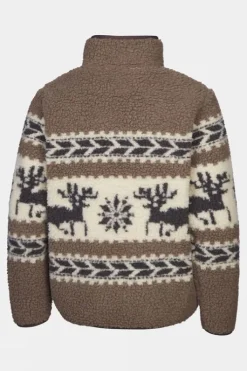 Ayacucho Kids Roling Reindeer Full Zip Fleece