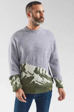 Ayacucho Mens Berg Landscape Jumper