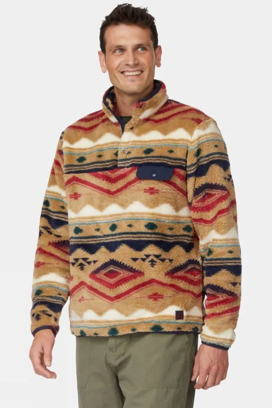 Ayacucho Mens Colorado High Loft Snap Fleece