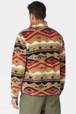 Ayacucho Mens Colorado High Loft Snap Fleece