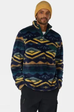 Ayacucho Mens Colorado High Loft Snap Fleece