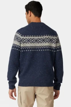 Ayacucho Mens Crag Jacquard Jumper