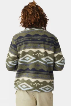 Ayacucho Mens Denver Printed Fleece