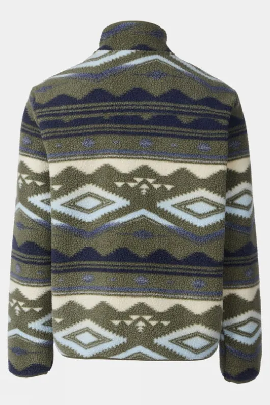 Ayacucho Mens Denver Printed Fleece