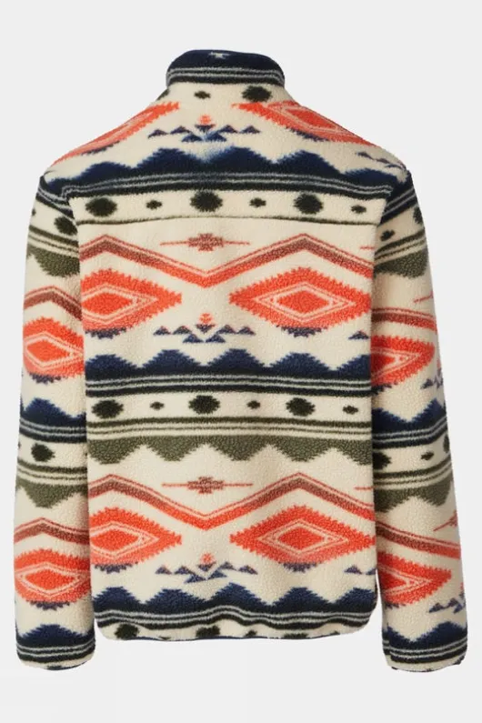 Ayacucho Mens Denver Printed Fleece