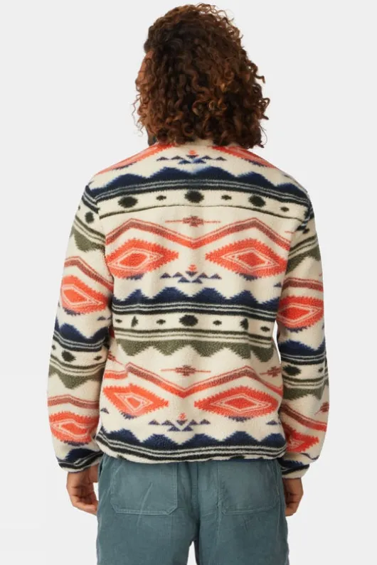 Ayacucho Mens Denver Printed Fleece
