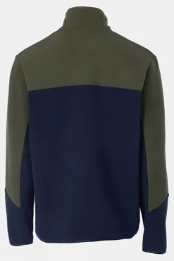Ayacucho Mens Fitzroy Snap Fleece Top