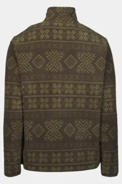 Ayacucho Mens Inverno Printed Half Zip Fleece