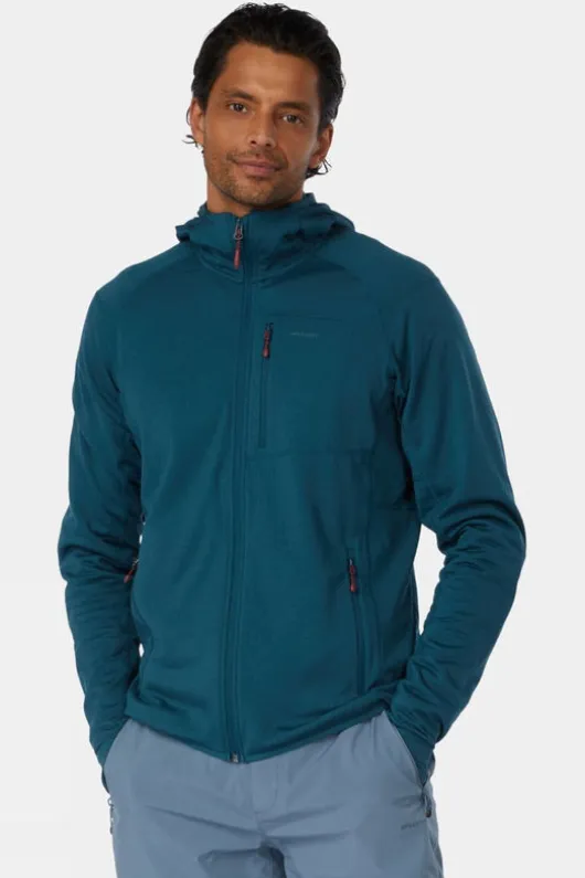 Ayacucho Mens Mountain Midlayer Full Zip Hoodie II