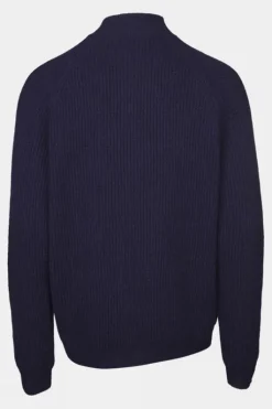 Ayacucho Mens Skagen Quarter Zip Rib Pullover