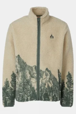 Ayacucho Mens Striding Landscape Full Zip Fleece