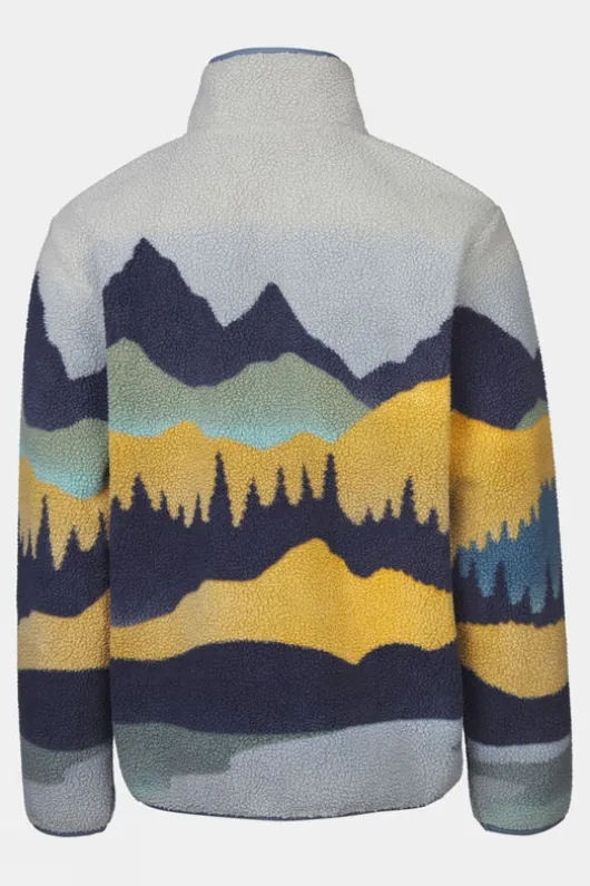 Ayacucho Mens Thirlmere Half Zip Sherpa Fleece