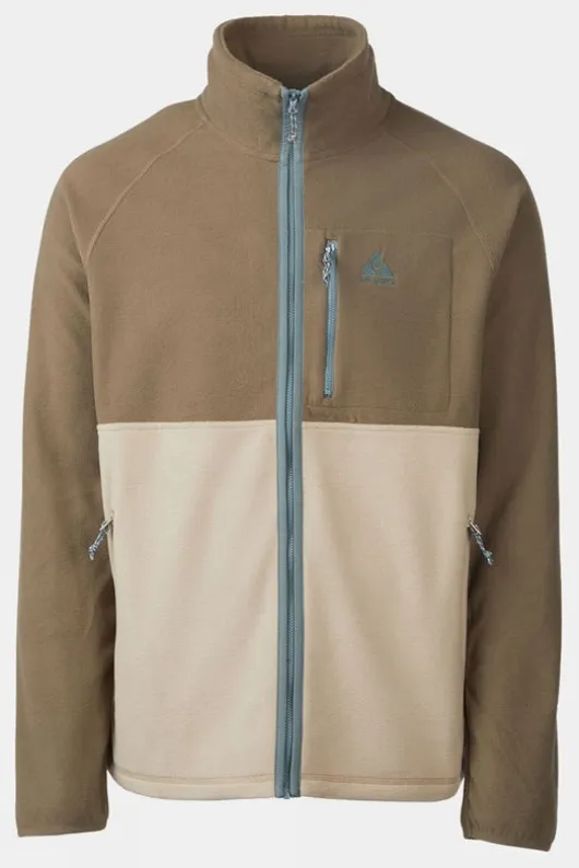 Ayacucho Mens Venture Colourblock Full Zip Fleece Jacket