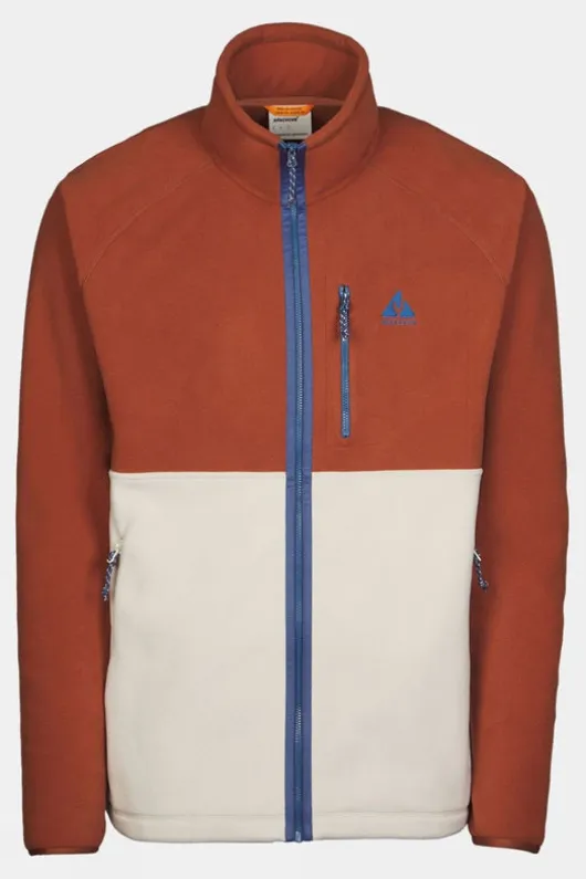 Ayacucho Mens Venture Colourblock Full Zip Fleece Jacket