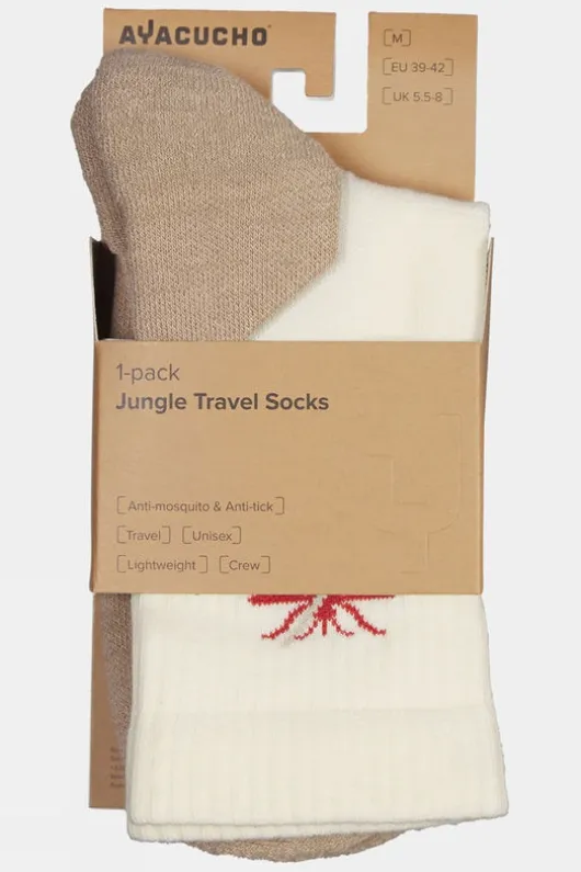 Ayacucho Unisex Jungle Travel Socks