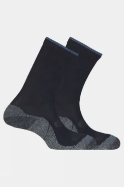 Ayacucho Unisex Light Hiker Crew Cool Socks (2 Pack)