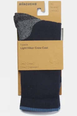 Ayacucho Unisex Light Hiker Crew Cool Socks
