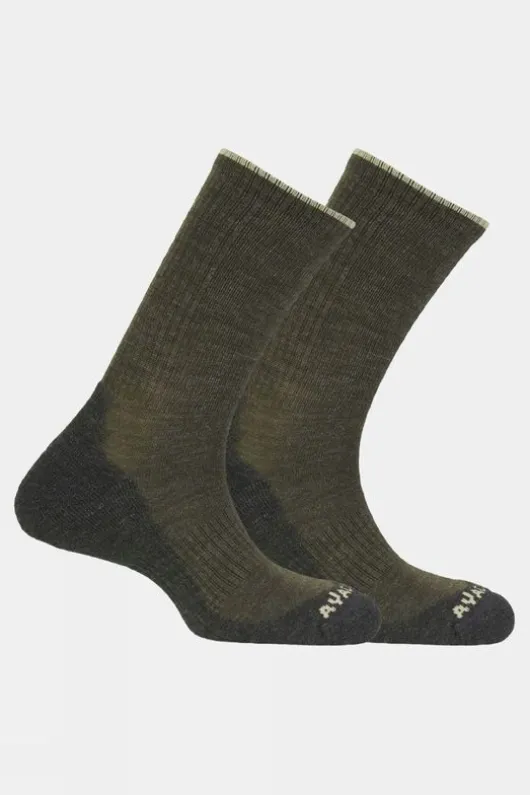 Ayacucho Unisex Light Hiker Crew Wool Socks