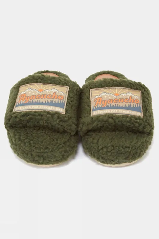 Ayacucho Unisex Open Sherpa Slippers