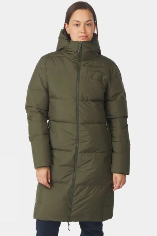 Ayacucho Womens Aarhus Recycled Long Down Jacket