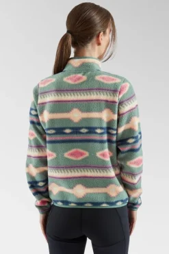 Ayacucho Womens Barrosa Printed Half Zip Fleece