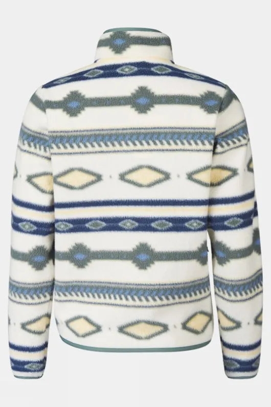 Ayacucho Womens Barrosa Printed Half Zip Fleece