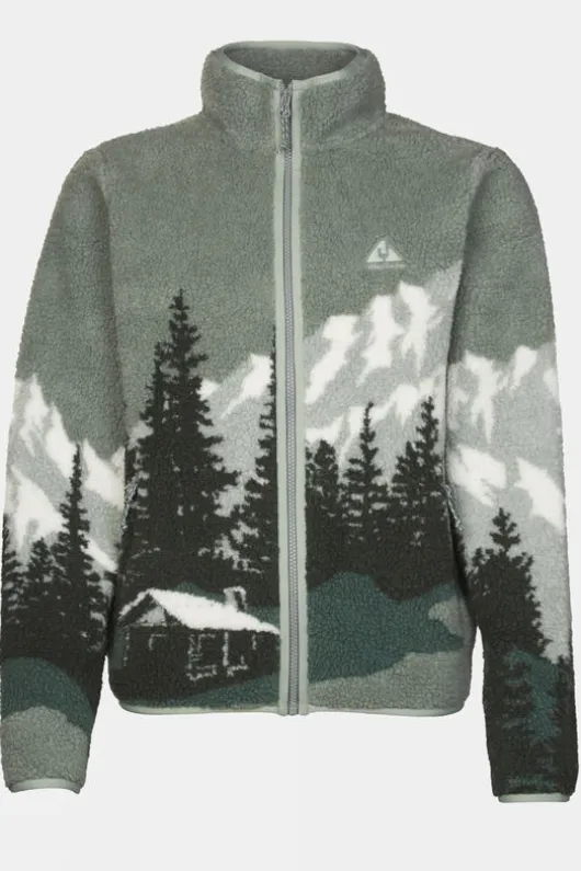 Ayacucho Womens Bjerg Landscape Full Zip Fleece