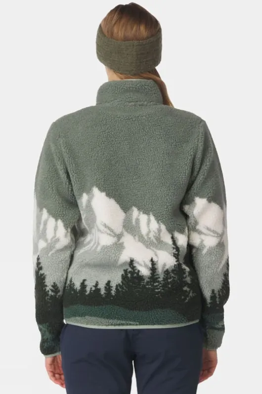 Ayacucho Womens Bjerg Landscape Full Zip Fleece