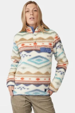 Ayacucho Womens Colorado High Loft Snap Fleece