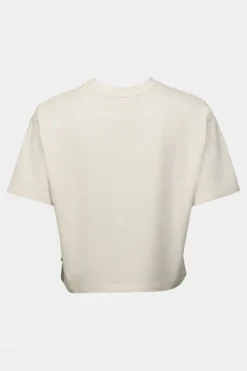 Ayacucho Womens Cropped Mini Embroidery T-Shirt