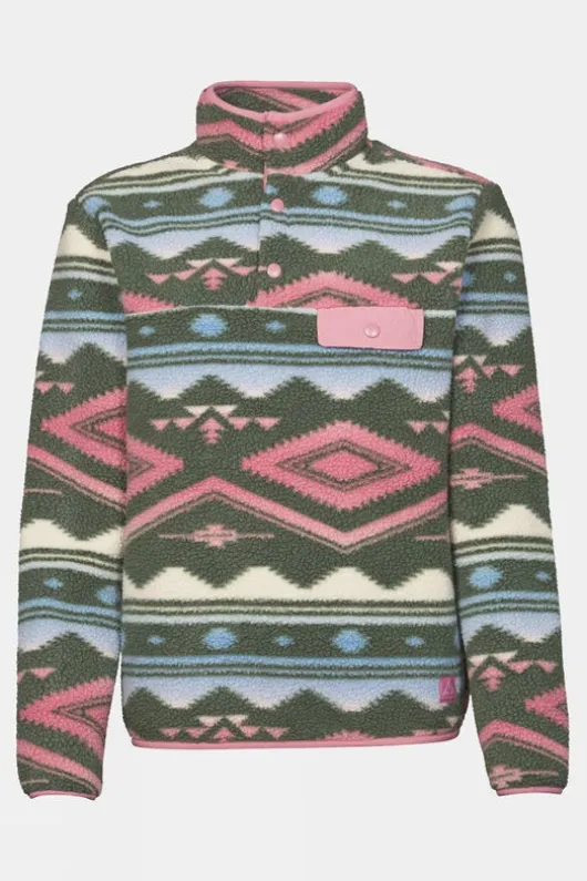 Ayacucho Womens Denver Printed Fleece