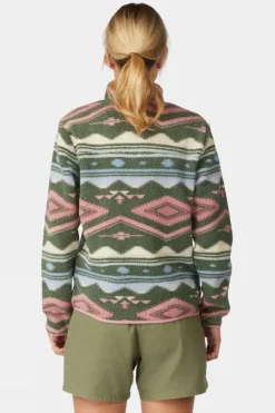 Ayacucho Womens Denver Printed Fleece