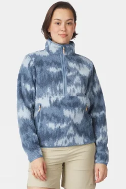 Ayacucho Womens Flynn Printed Half Zip Fleece