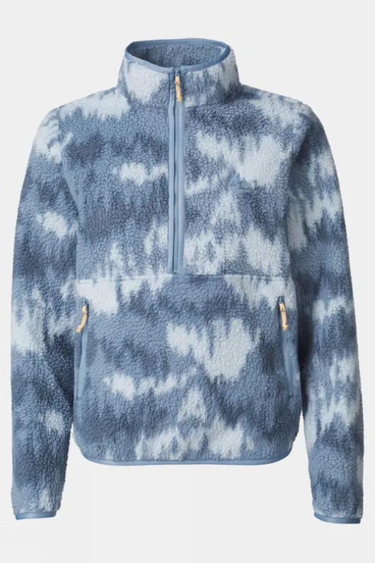 Ayacucho Womens Flynn Printed Half Zip Fleece