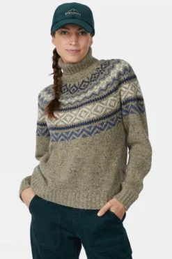 Ayacucho Womens Halden Rollneck Sweatshirt