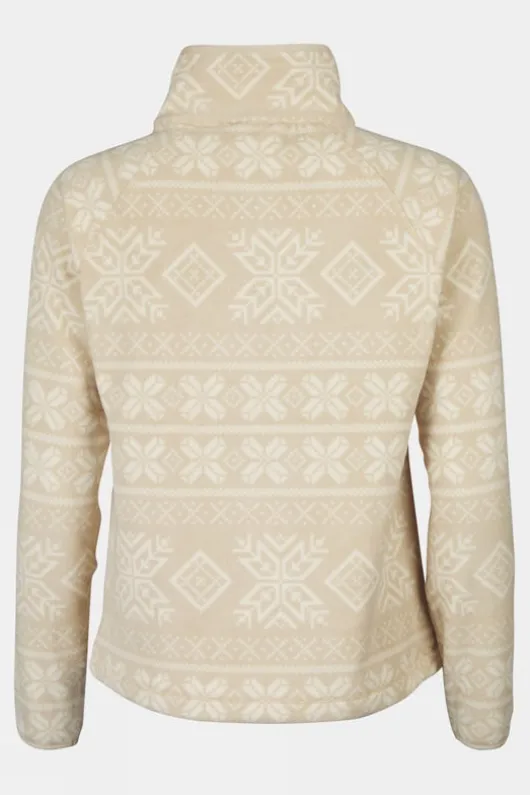 Ayacucho Womens Inverno Printed Half Zip Fleece