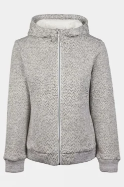 Ayacucho Womens Medina Full Zip Fleece Hoodie