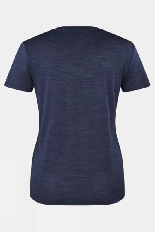 Ayacucho Womens Ridge Trail Merino Print T-Shirt