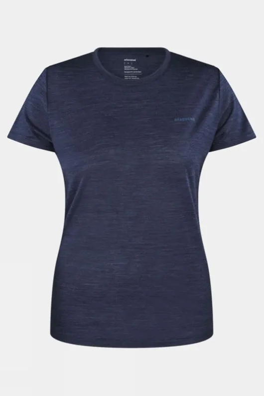 Ayacucho Womens Ridge Trail Merino Print T-Shirt