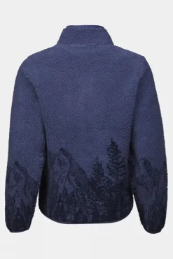 Ayacucho Womens Striding Landscape Full Zip Fleece
