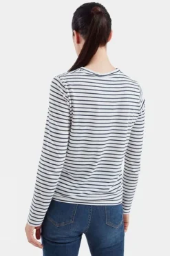 Ayacucho Womens Striped Long Sleeve T-Shirt