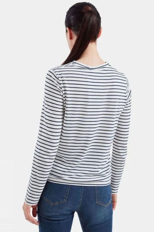 Ayacucho Womens Striped Long Sleeve T-Shirt