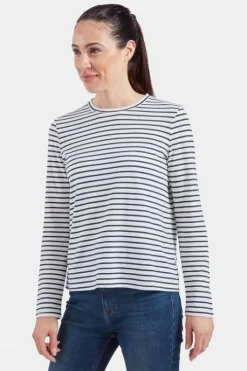 Ayacucho Womens Striped Long Sleeve T-Shirt