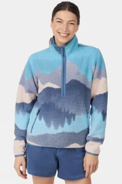 Ayacucho Womens Thirlmere Half Zip Fleece