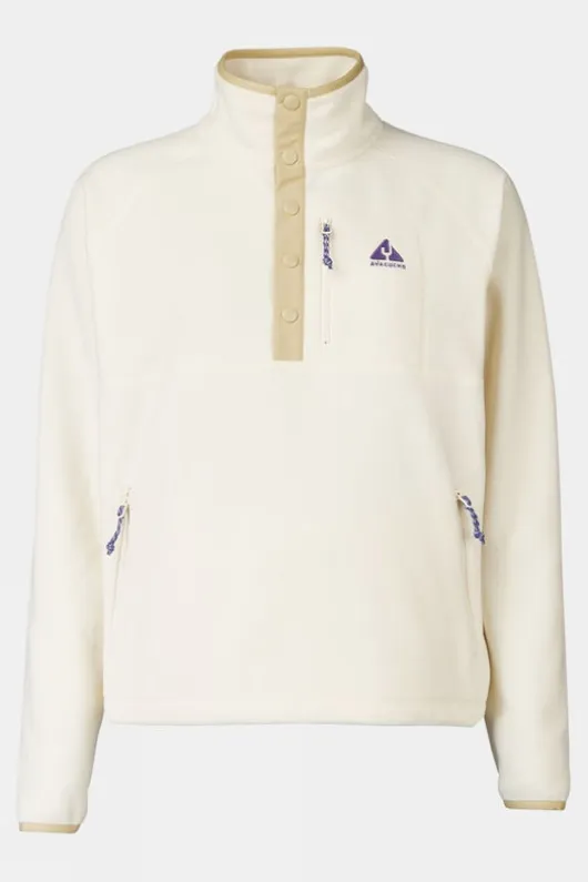 Ayacucho Womens Venture Snap Half Zip Pullover Fleece