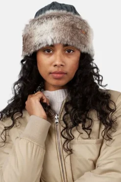 Barts Womens Fur Cable Bandhat Beanie